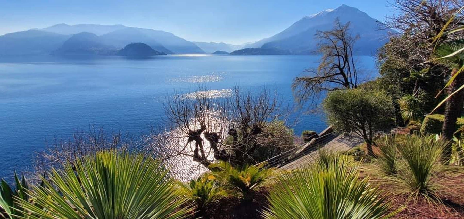 Panorama del lago di Como