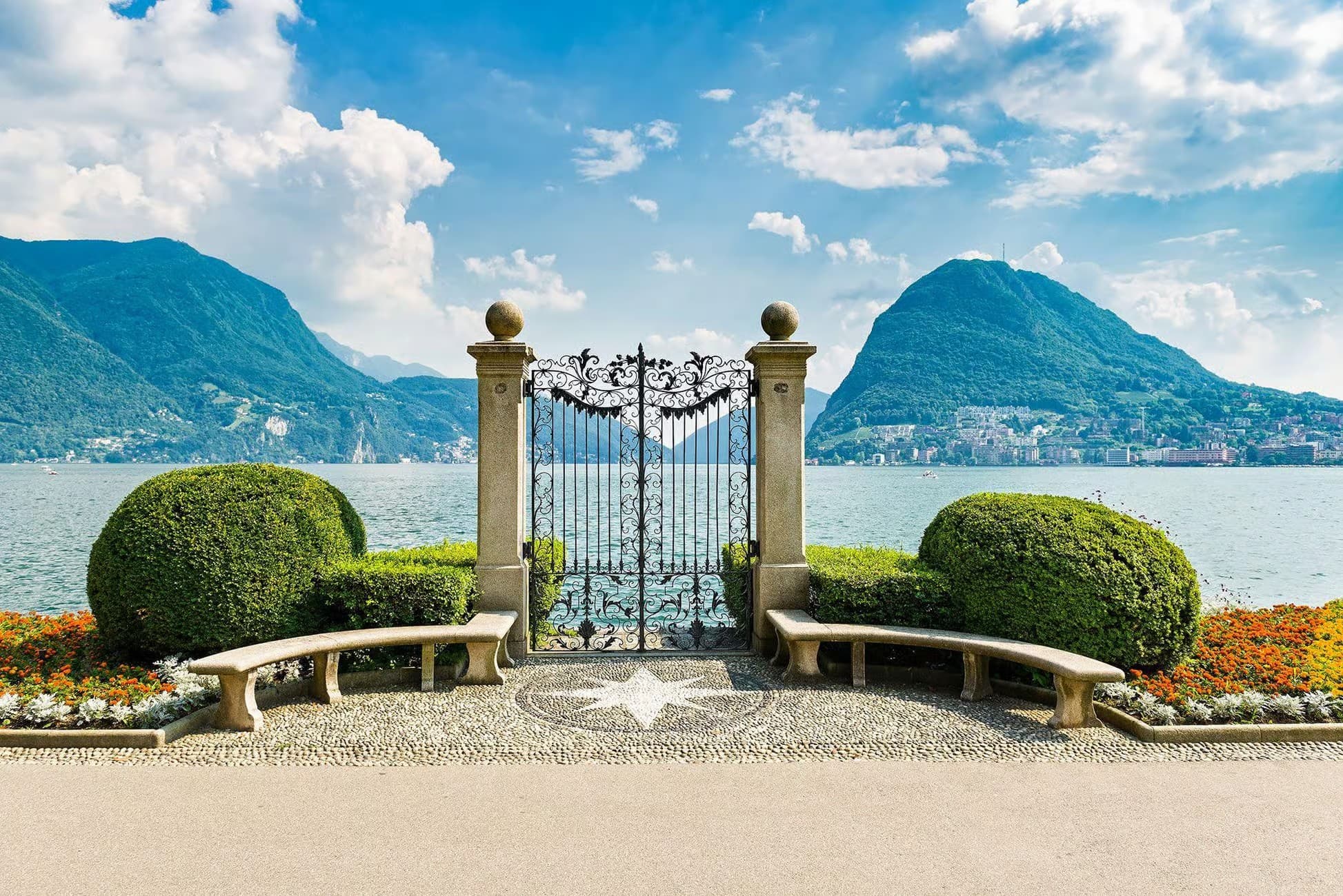 Il cancello sul lago di Lugano, Ticino